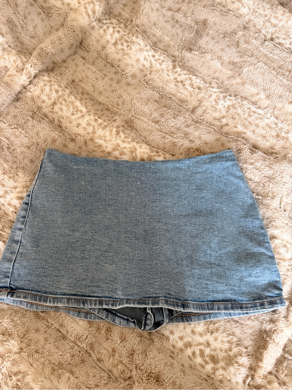 Garage Denim Mini Skirt